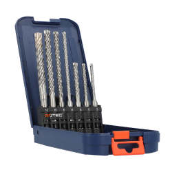 SDS-Plus hamerborenset beton 4-snijder – 7-delig