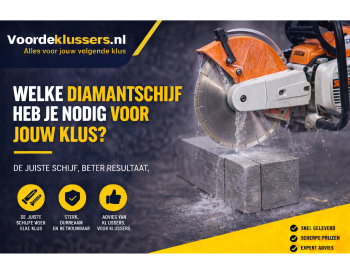 Welke diamantschijf heb je nodig voor jouw klus?