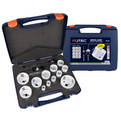 Bi-metaal gatzagenset allround – 14-delig, extra hoog met Quick-Lock