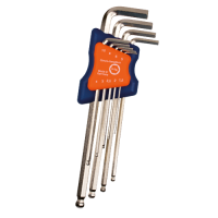 Inbus-sleutels, kogelkop