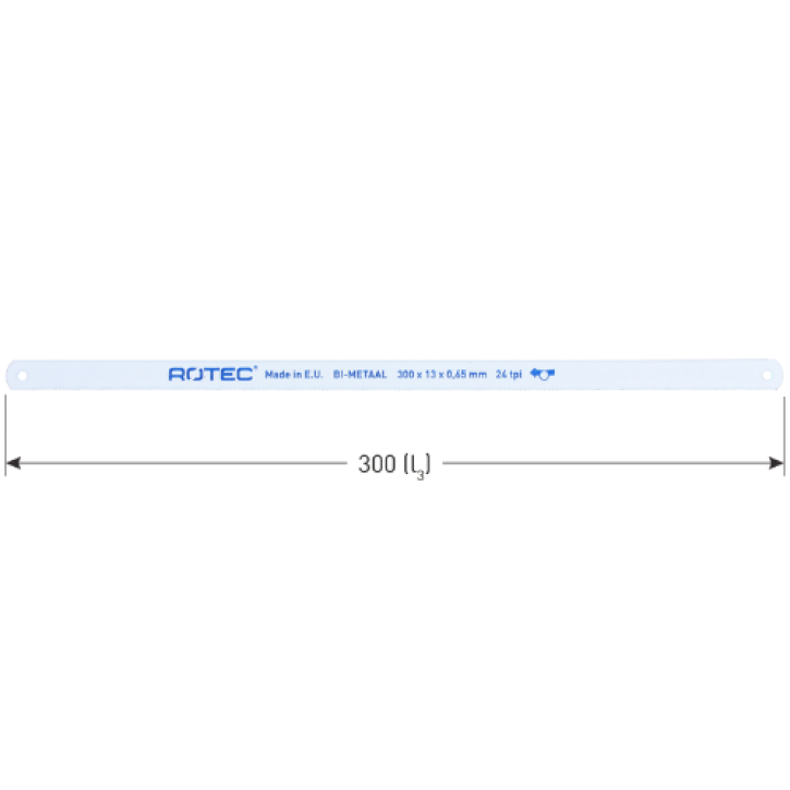 Bi-metaal handmetaalzaagblad – 50 stuks