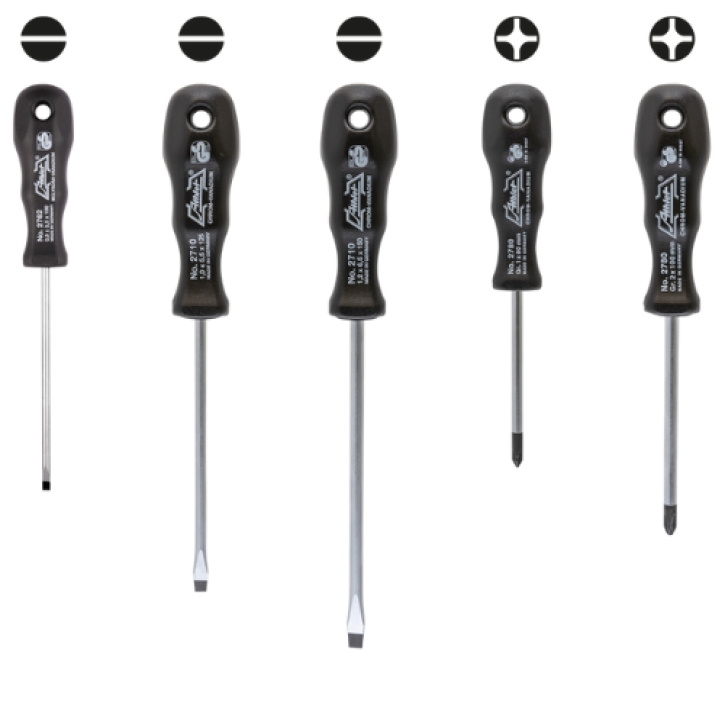 Schroevendraaierset SL & PH – 5-delig