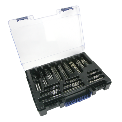 Combi borenset 155-delig voor hout, steen en metaal