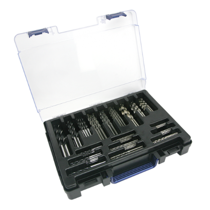 Combi borenset 155-delig voor hout, steen en metaal