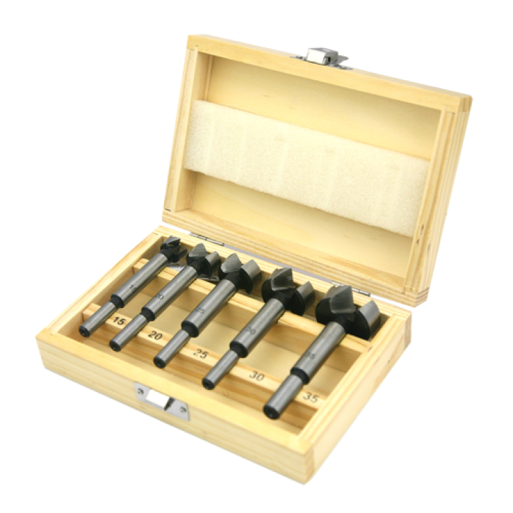 Cilinderkopboren set 5 delig