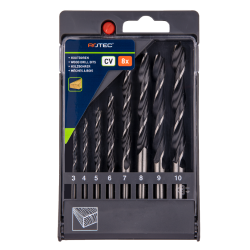 Houtspiraalborenset 8-delig