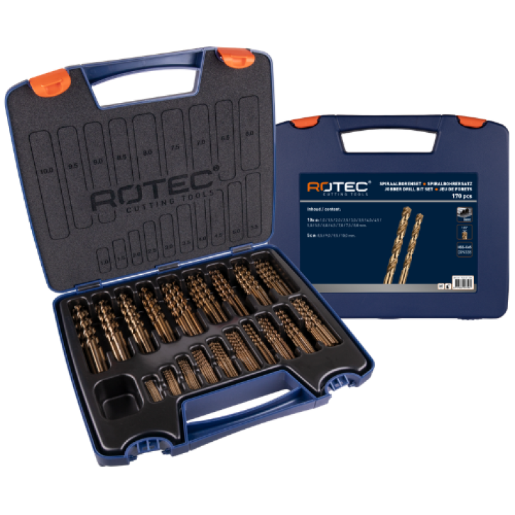 Cobalt metaalborenset – 170-delig