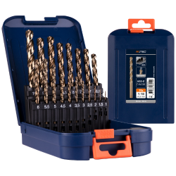 Cobalt metaalborenset – 19-delig