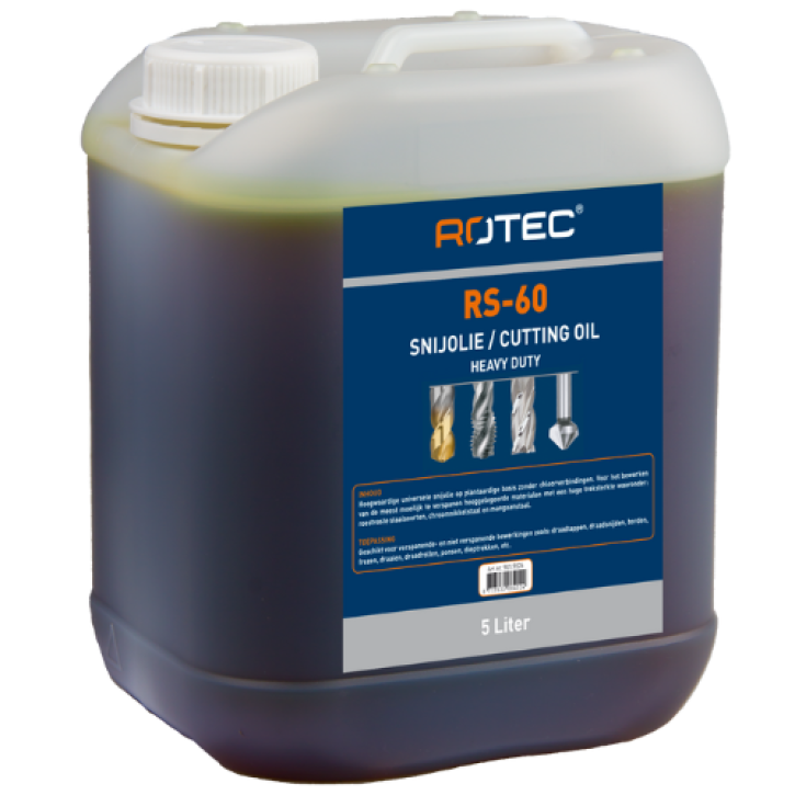 RS-60 snijolie voor roestvast staal in jerry-can – 5 L