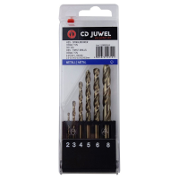 Cobalt metaalborenset – 6-delig