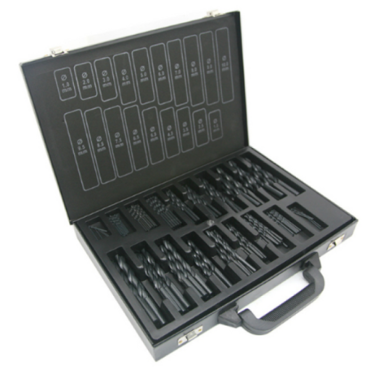 HSS-R metaalborenset – 170-delig