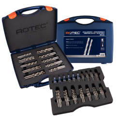 HSS-G spiraalborenset – 202-delig