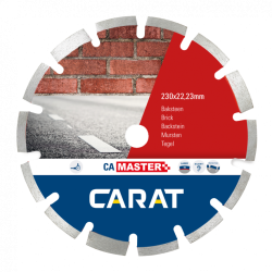 Carat diamantschijf 230mm – baksteen & asfalt CA Master