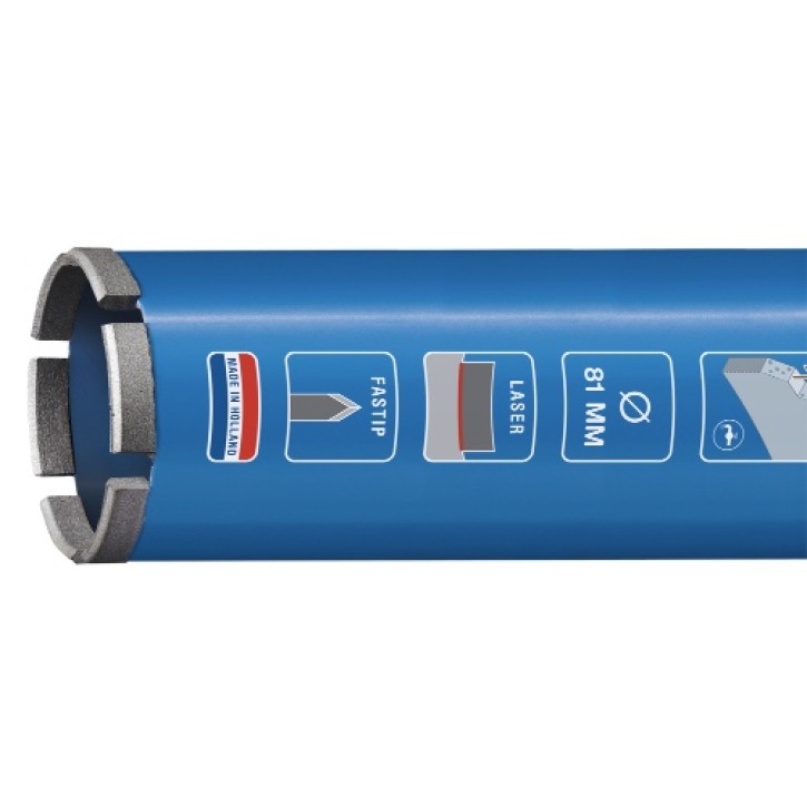 Carat diamantboor 18mm voor beton – lasergelast Carat diamantboor 18mm voor beton – lasergelast