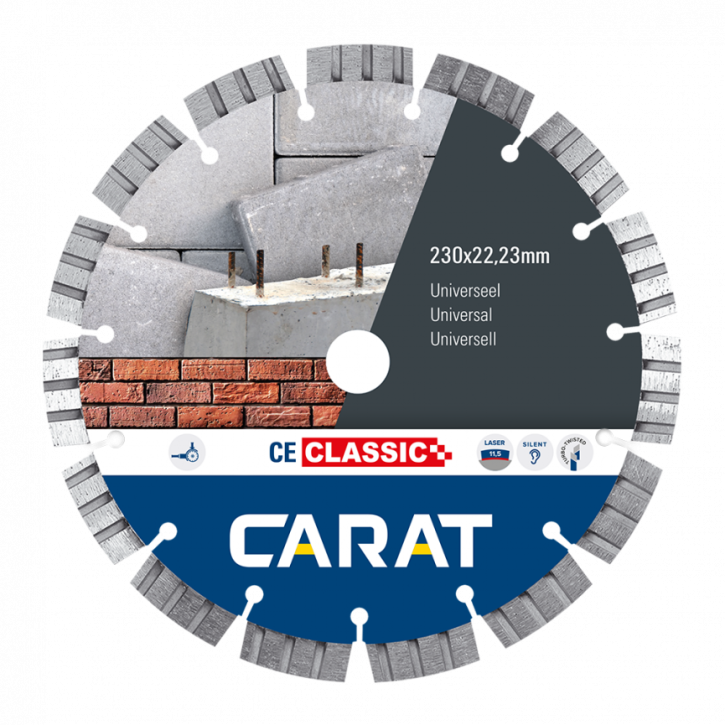 Carat diamantschijf 180mm – universeel CE Classic