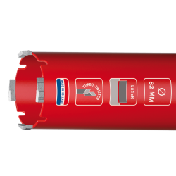 Carat diamant droogboor Dustec 32x340mm - M16 aansluiting