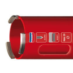 Carat diamant droogboor 32mm – 150mm lang