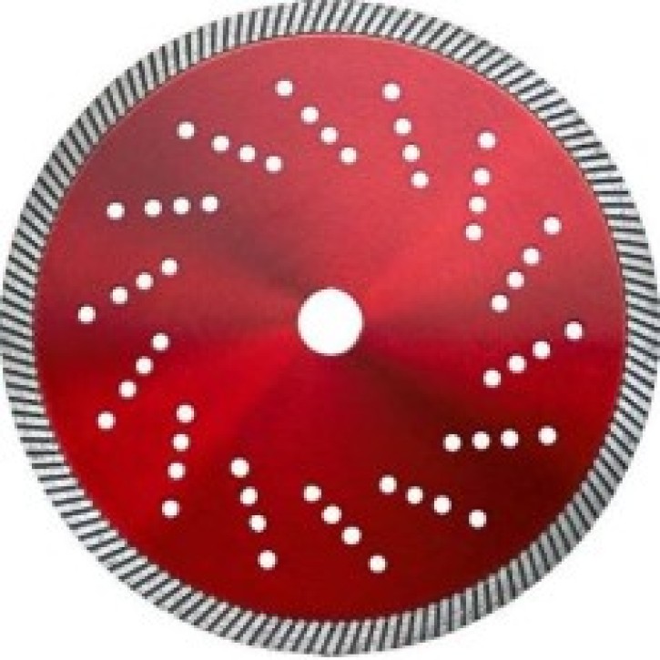 Diamantschijf 350mm gesloten rand voor beton en natuursteen