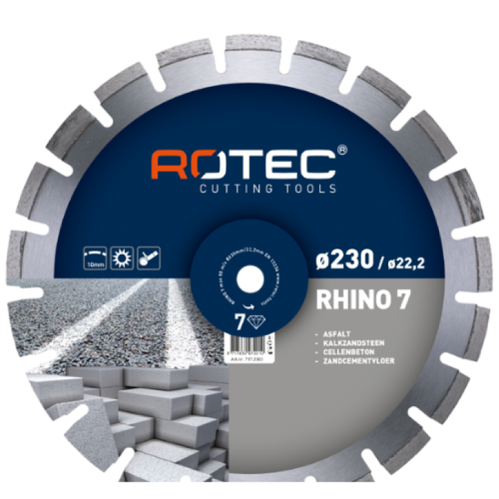Diamantschijf 150 mm abrasief met stambladbeschermers