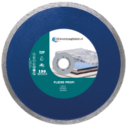 Diamantschijf 180 mm profi voor tegels en keramiek