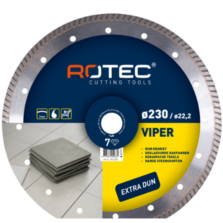 Diamantschijf 180 mm Turbo Fine Cut