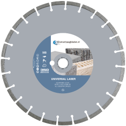Diamantschijf 350mm – universeel lasergelast