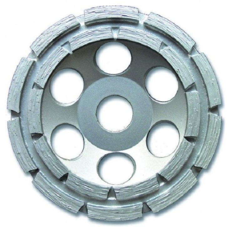 Diamant komschijf 125 mm voor beton schuren