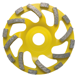 Diamant komschijf New Fan Cup – abrasief