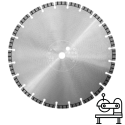 Geluidsarme diamantschijf 350mm Beton & Steen Steenzaagmachine