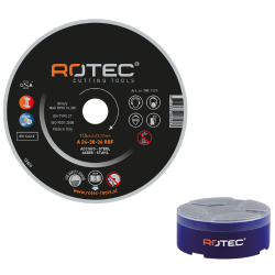 Afbraamschijf 115 mm voor Staal - 10 stuks