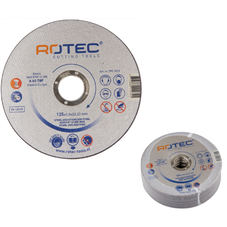 Doorslijpschijf Metaal 230 mm – 10 stuks