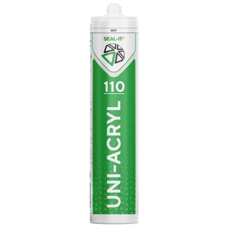 Seal-it 110 UNI-ACRYL acrylaatkit voor binnen – wit 310 ml