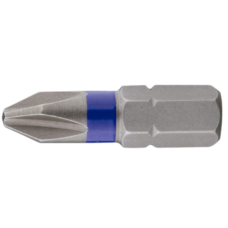 Schroefbit 1/4" PH1 x 25 mm – 2 stuks