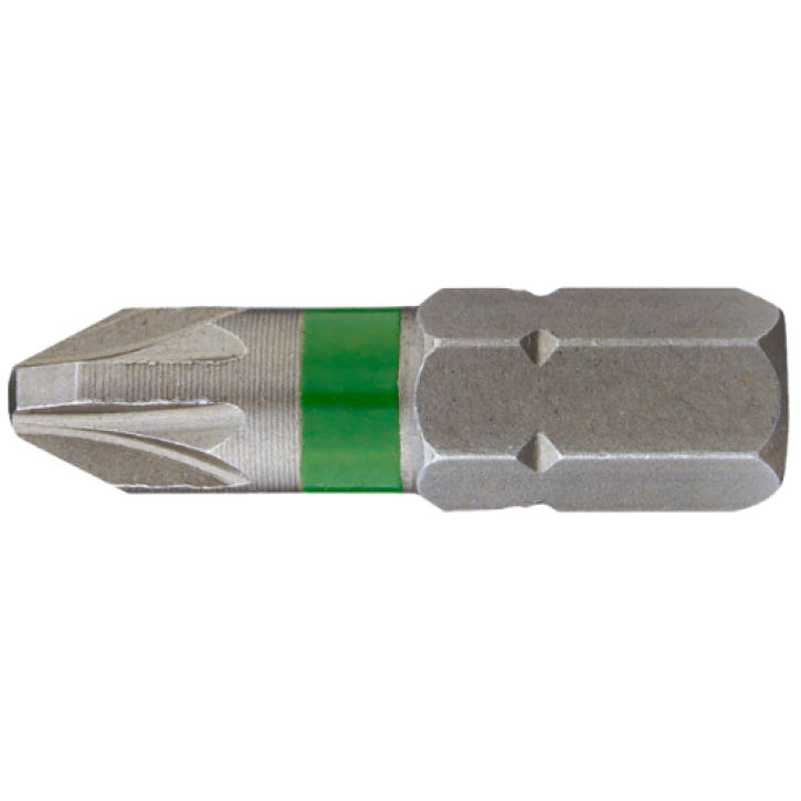 Schroefbit PZ1 x 25 mm – 2 stuks
