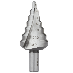 Trappenboor 5–28 mm – 7 groeven