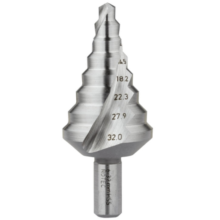 Trappenboor 6–32 mm – 8 groeven
