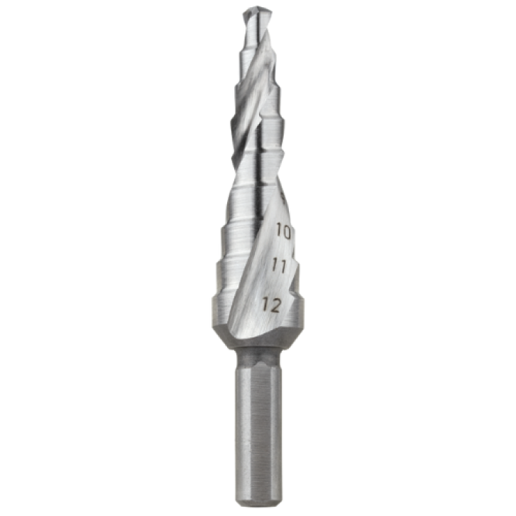 Trappenboor 4–12 mm – 9 groeven