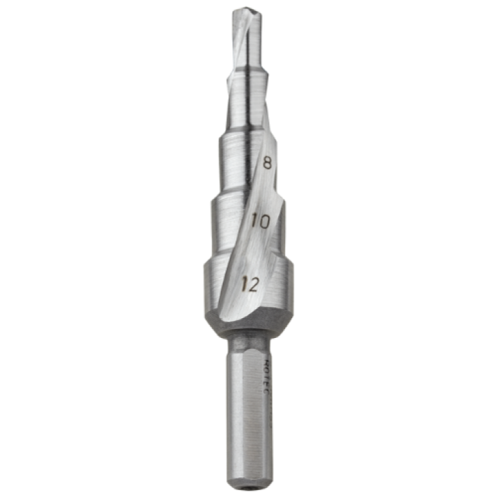 Trappenboor 4–12 mm – 5 groeven