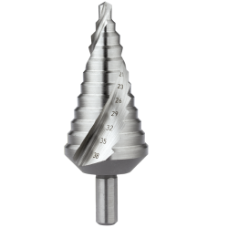 Trappenboor 6–38 mm – 12 groeven