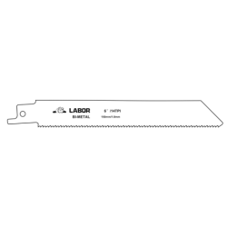 Labor Reciprozaagbladen S922BF voor metaal 150 mm – 5 stuks