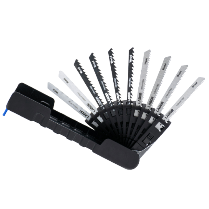 Labor Decoupeerzaagbladen-set - 10-delig