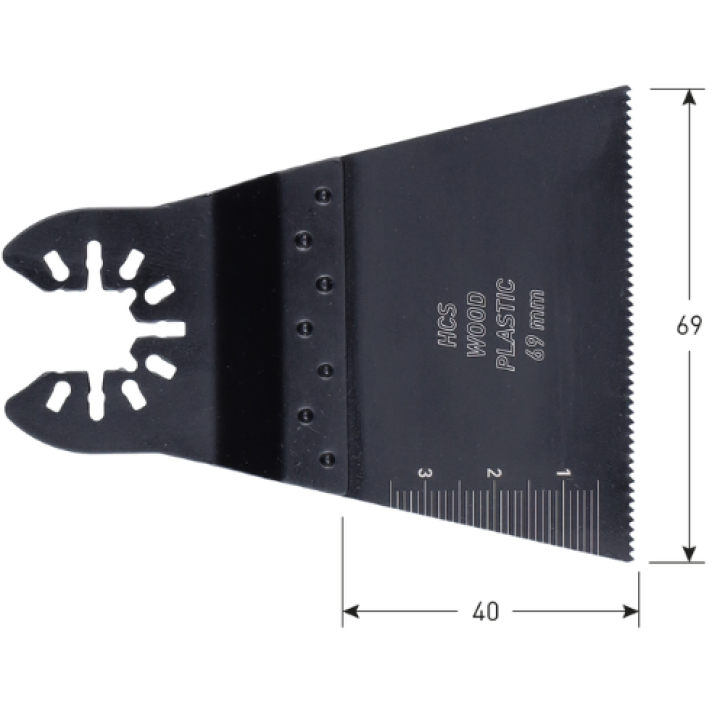 Open-Back Invalzaagblad 40x69mm type MTS69