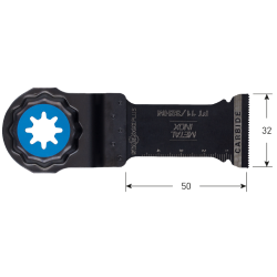 Starlock-plus Invalzaagblad 32x50mm type PT 11/32HM
