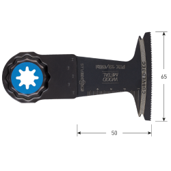 Starlock-plus Invalzaagblad 65x50mm type PTK 13/65bi