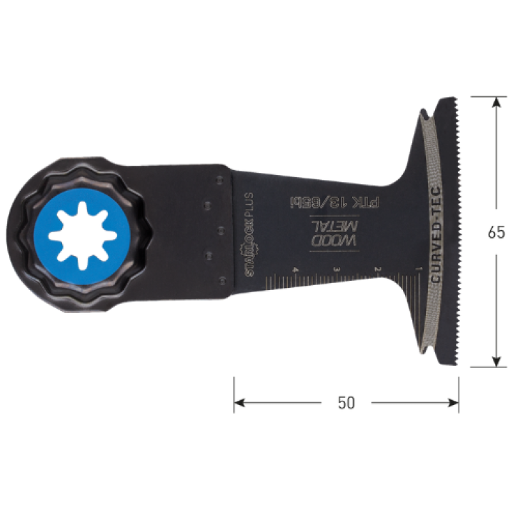 Starlock-plus Invalzaagblad 65x50mm type PTK 13/65bi