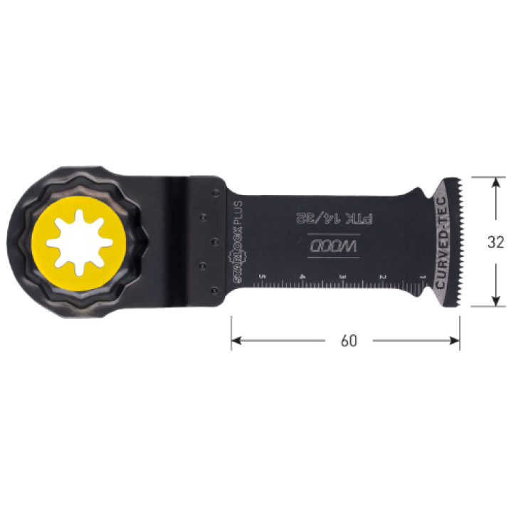 Starlock-plus Invalzaagblad 32x60mm type PTK 14/32