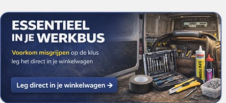 Essentieel in je werkbus